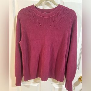 NWOT Banana Republic Maroon Sweater
